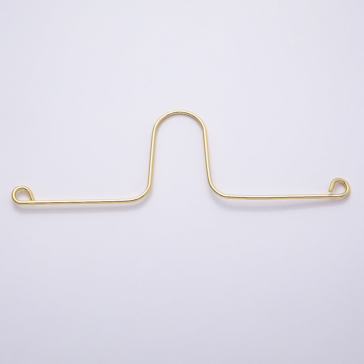 DIY Wire Rearview Mirror Car Charm Hanger Findings Hanging in Gold & Silver | WA-04478 WA-04755