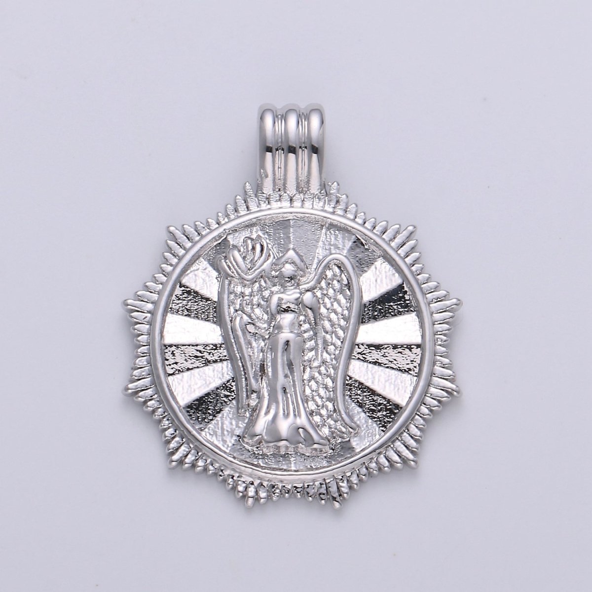 Double Sided Silver Zodiac Horoscope Sign Constellation Medallion Pendant Charm Coin Charm for Necklace Jewelry Making A-A1755-A-A1760