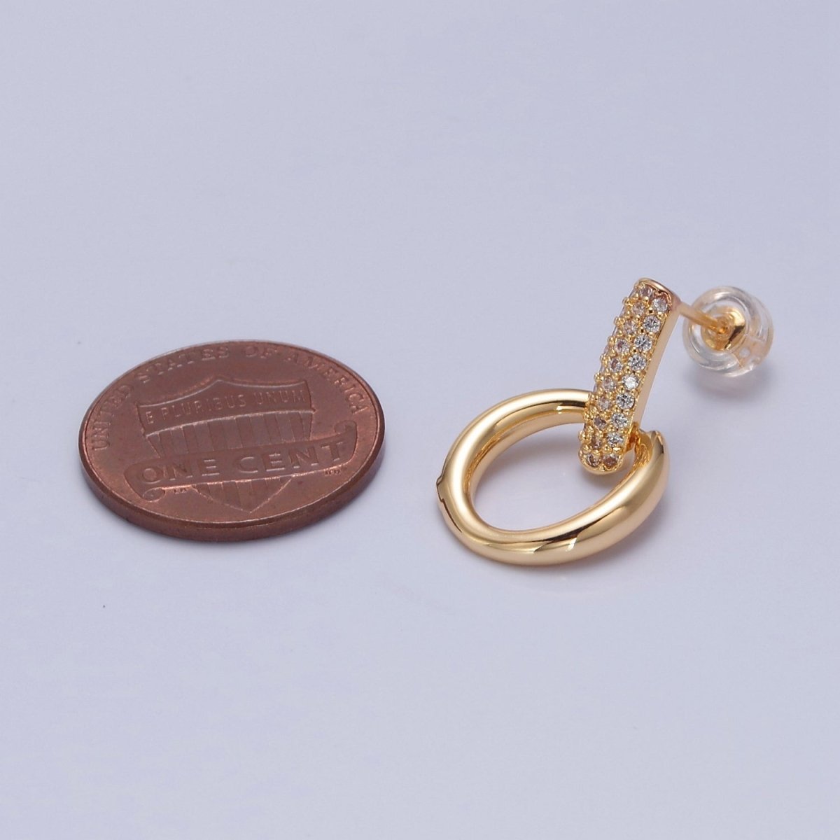 Drop Dangle Earrings, Round Circle Drop Earrings, Minimalist Jewelry T-388