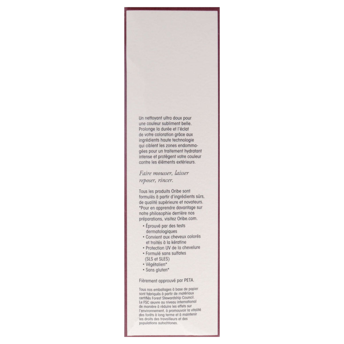 Shampoo For Beautiful Color by Oribe for Unisex - 8.5 oz Shampoo