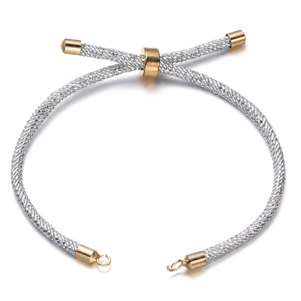 DIY Jewelry Accessories Christmas Semi-finished Adjustable Wrist Cord