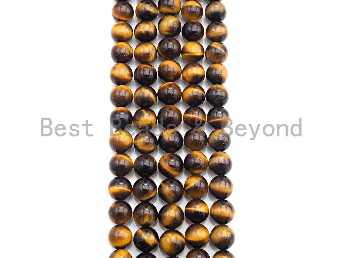 AA High Quality Natural Yellow Tiger Eye Beads, 6mm/8mm/10mm
