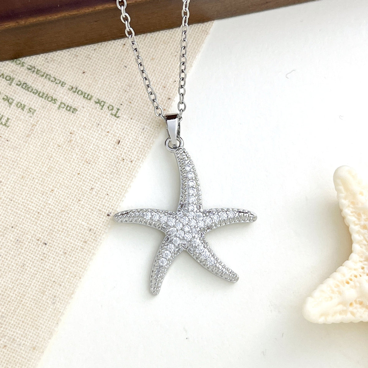 Starfish Boutique Beach Vacation Necklace