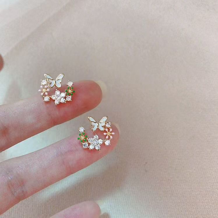 Korean-style High-end Hong Kong Style Vintage Earrings For Women