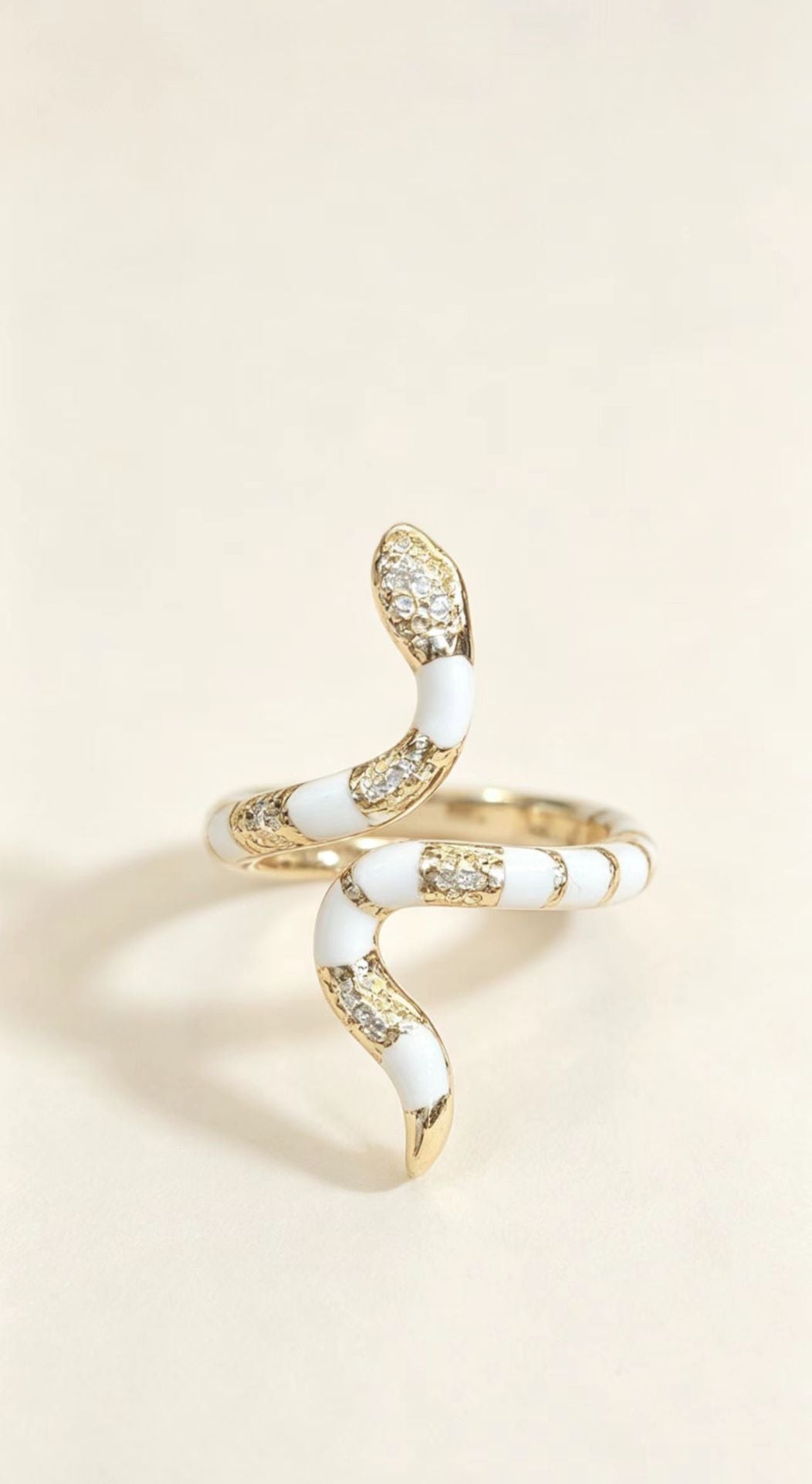 Exaggerated Index-finger Ring For The Year Of The Snake Your Zodiac Year