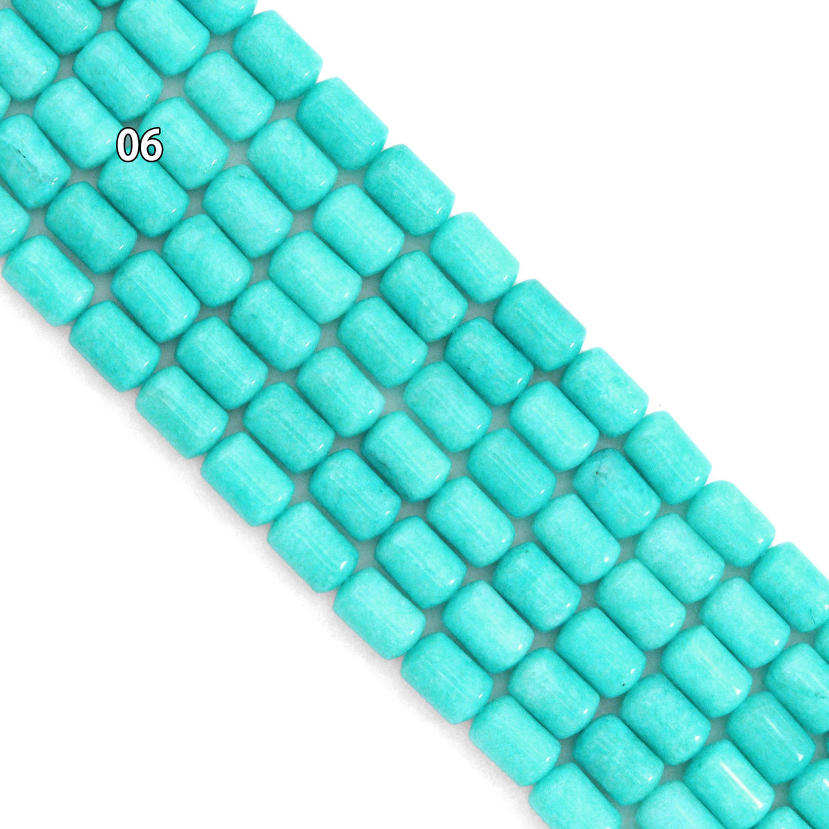 8x12mm Smooth Tube Jade Beads, Sku#U2131