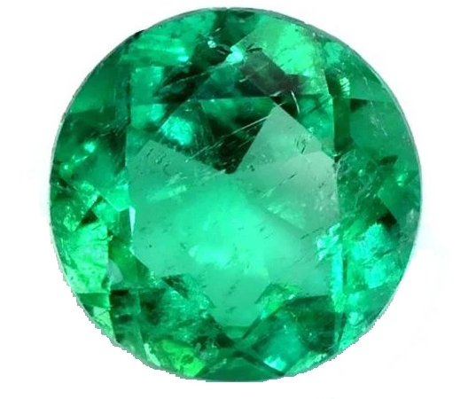 Emerald Muzo Round Cut 3mm Colombian Natural Gemstone Faceted Tiny
