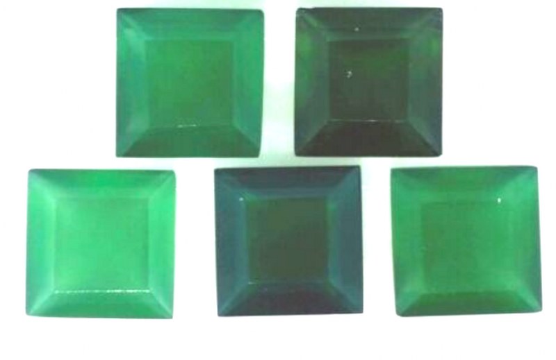 Emerald Square Cut 8mm Cloudy Pakistan Swat Gem 2 Carat Stone