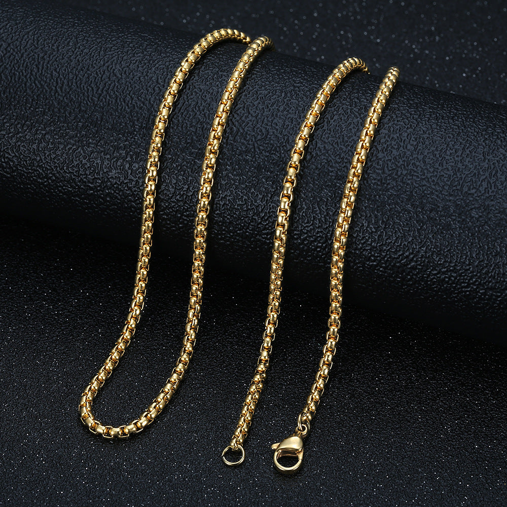 Euro-American Cross-Border Hip-Hop Jewelry Pendant Necklace
