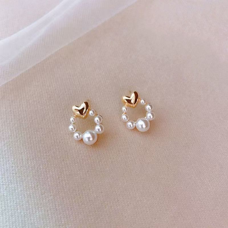 Korean-style High-end Hong Kong Style Vintage Earrings For Women