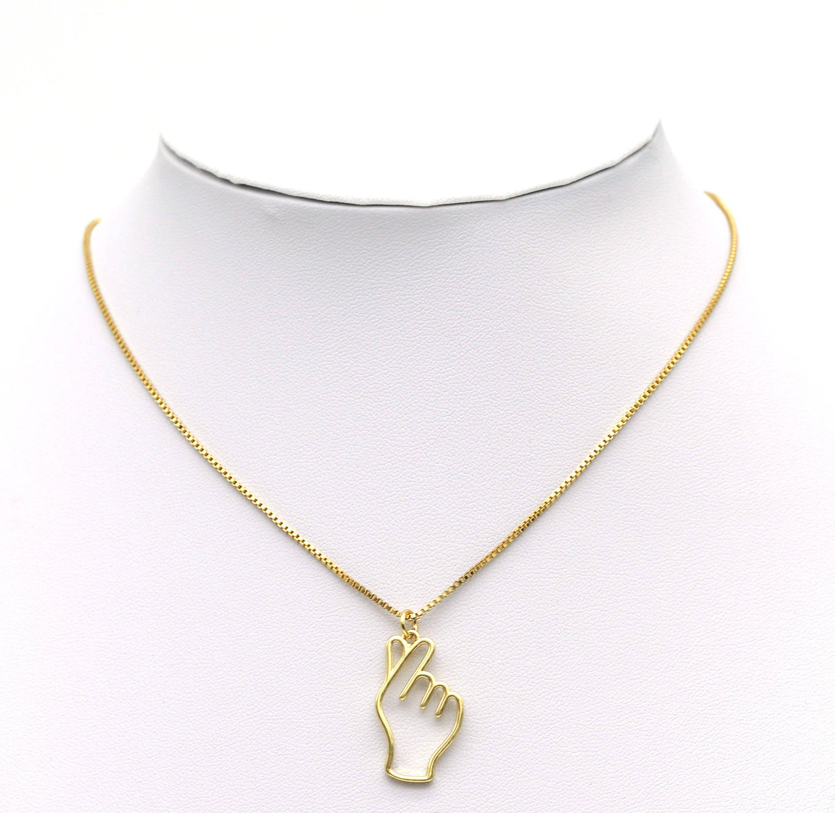 Love You Hand Gesture Charm, Sku#F1465