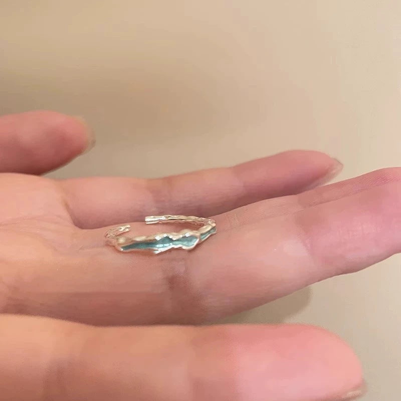 Simple Silver Star Ring For Women, Light Luxury Minimalist Index Finger Ring, Fashion Personality Jewelry Wholesale