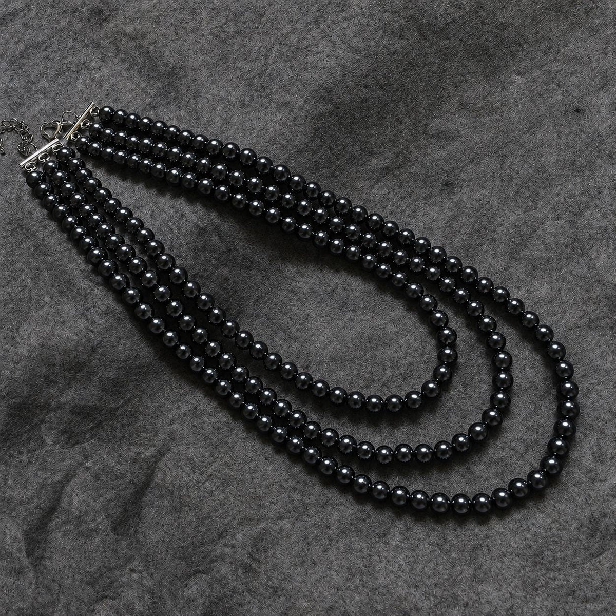 Three Or Four Multi-layer Glass Pearl Necklace Elegant Fashion Sweater Chain Dress Cheongsam Neck Chain Opera Clothing Accessories