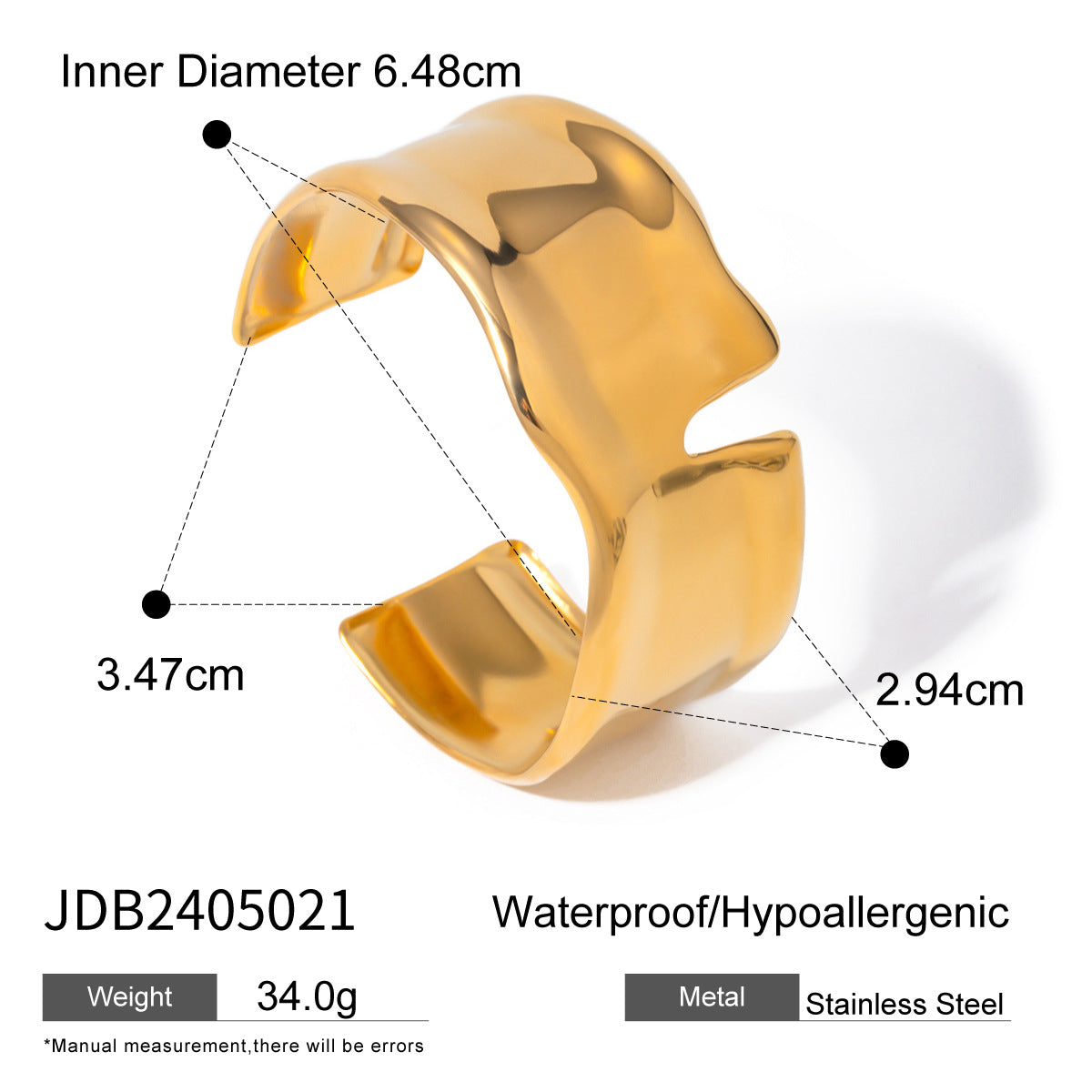 Stylish And Minimalist Stainless Steel Bracelet