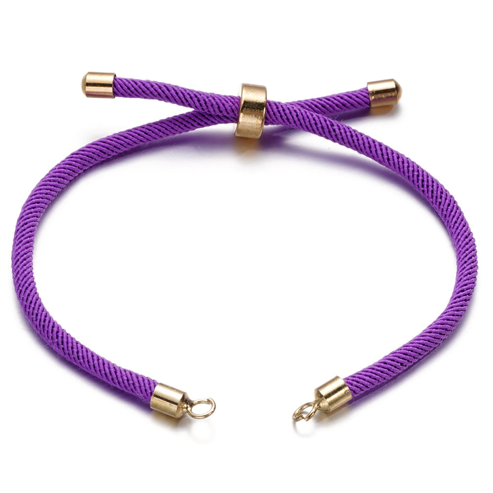 DIY Jewelry Accessories Christmas Semi-finished Adjustable Wrist Cord