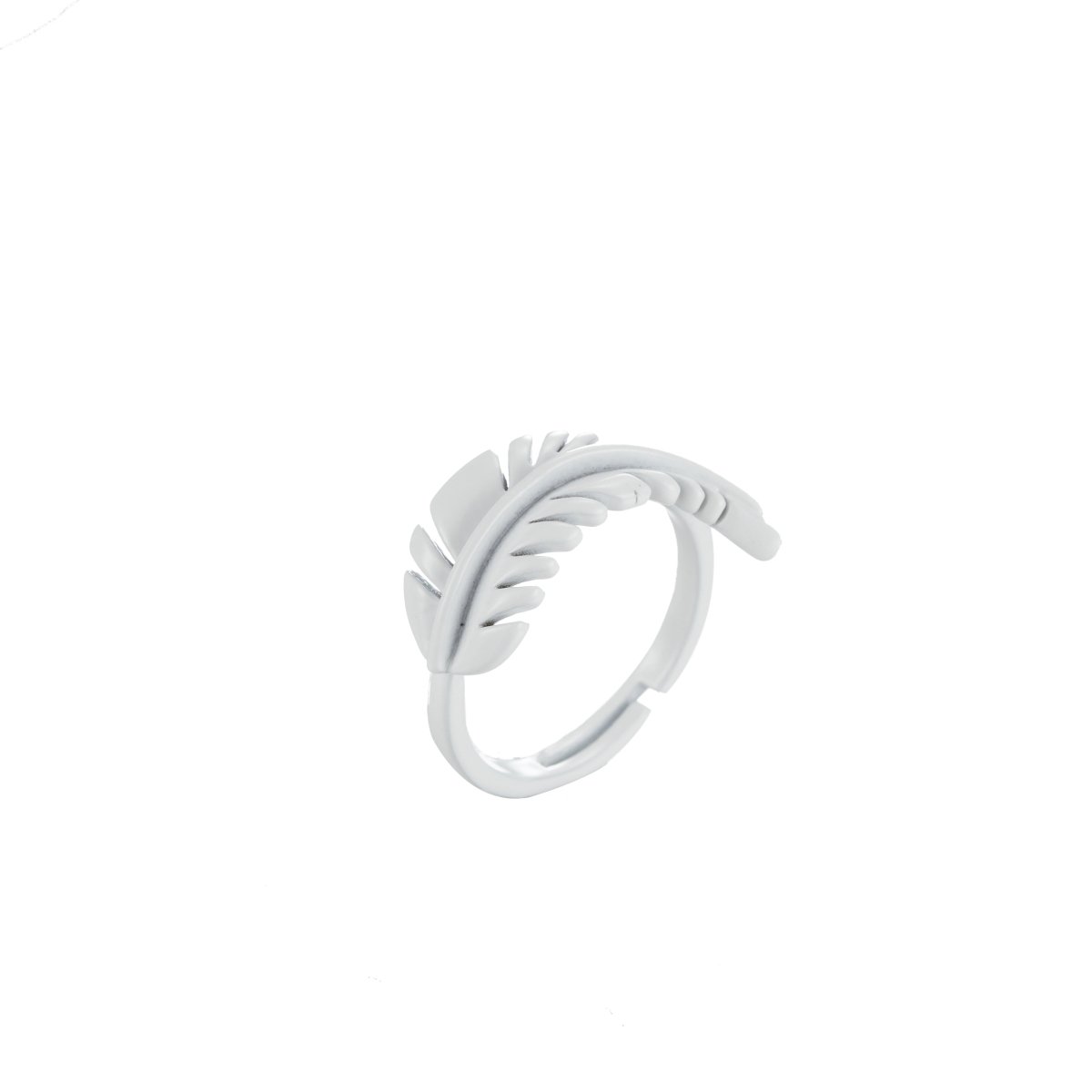 Feather Ring Enamel Bohemian Jewelry Adjustable Ring Y2K Colorful Ring