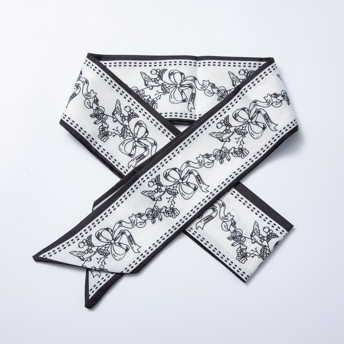 Floral Batik 64mm Soft Faux Silk Bandana Scarf Necklace | WA-1919 WA-1921 WA-1924 WA-1925 WA-1927 WA-1928