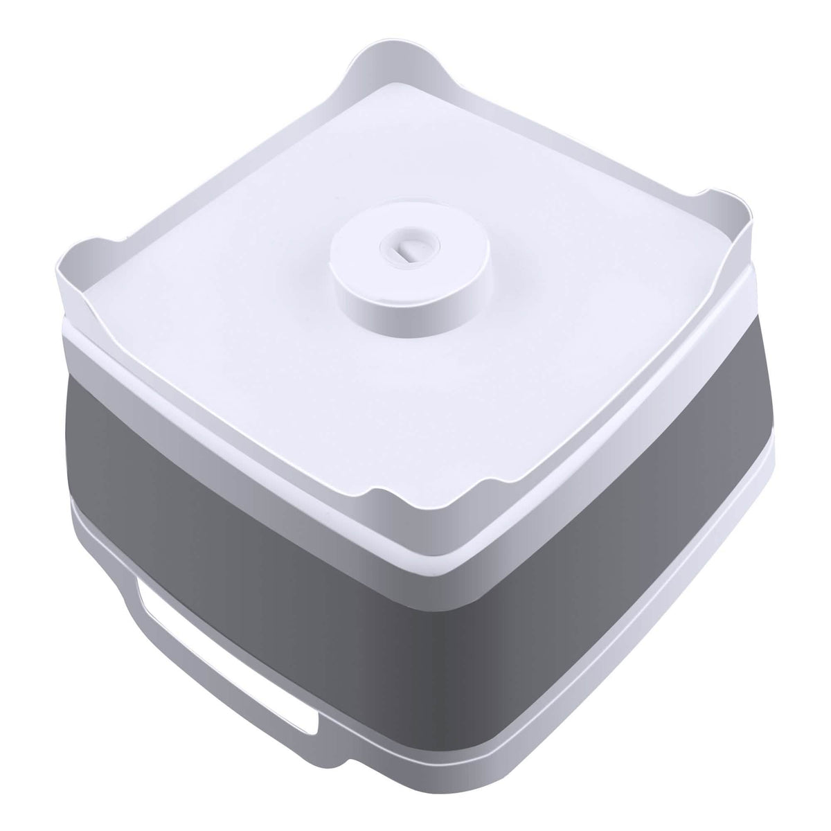 Foldable Dish Tub Washing Basin Collapsible Draining Pan Strainer Food Basket
