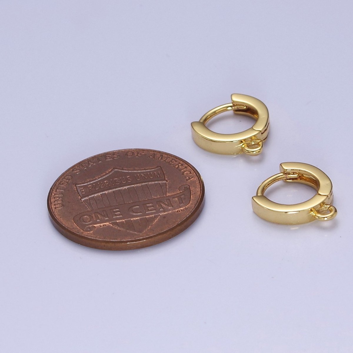Gold Filled Earring Hoops Lever Back one touch w/ open link Lever Hoop earring Nickel free Lead Free for Earring Charm Making Findings L-734