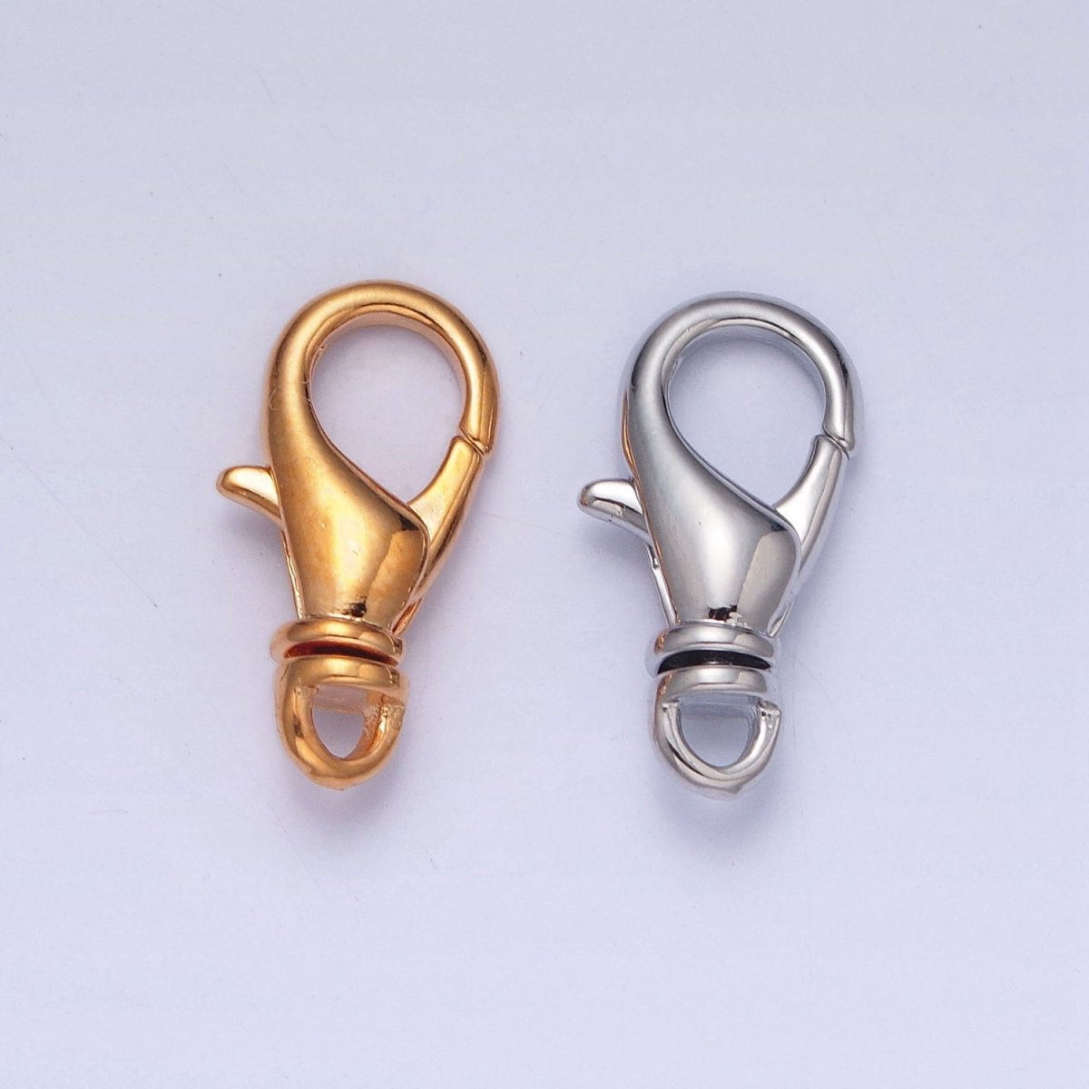 Gold Filled Jewelry Findings Closure Lobster Clasps in Gold & Silver L-00826 L-00827 L-00828