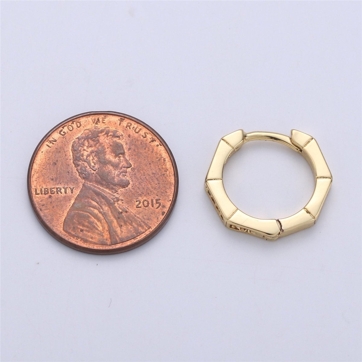 Gold Filled Micro Pave CZ 16 mm-Lever Back Earrings-Minimalist Earrings-Every Day Earrings -Nickel free -daily jewelry K-337