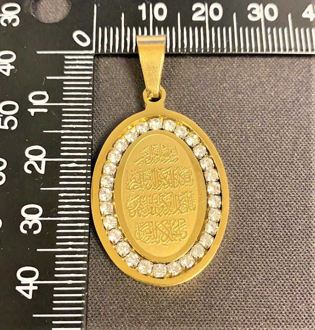 Gold Filled Oval Script charm, Cubic Zirconia Jewels, Micro Diamond Paved, Script Charm J-790