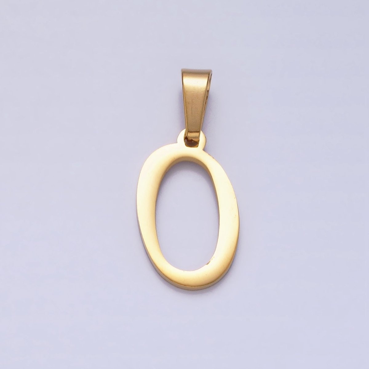 Gold Plated Stainless Steel Letter Charms, initial alphabet pendant DIY jewelry letter charms for personalized jewelry making A-A1900-A-A1912