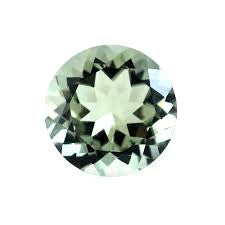 Green Amethyst Prasiolite Round Cut Loose Gemstones Brazilian Natural AA