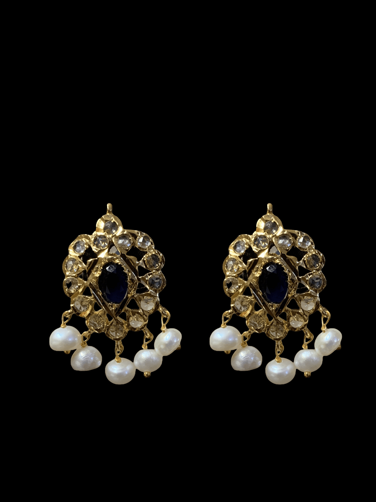 ET510 Faryal Pearl earrings  (READY TO SHIP )