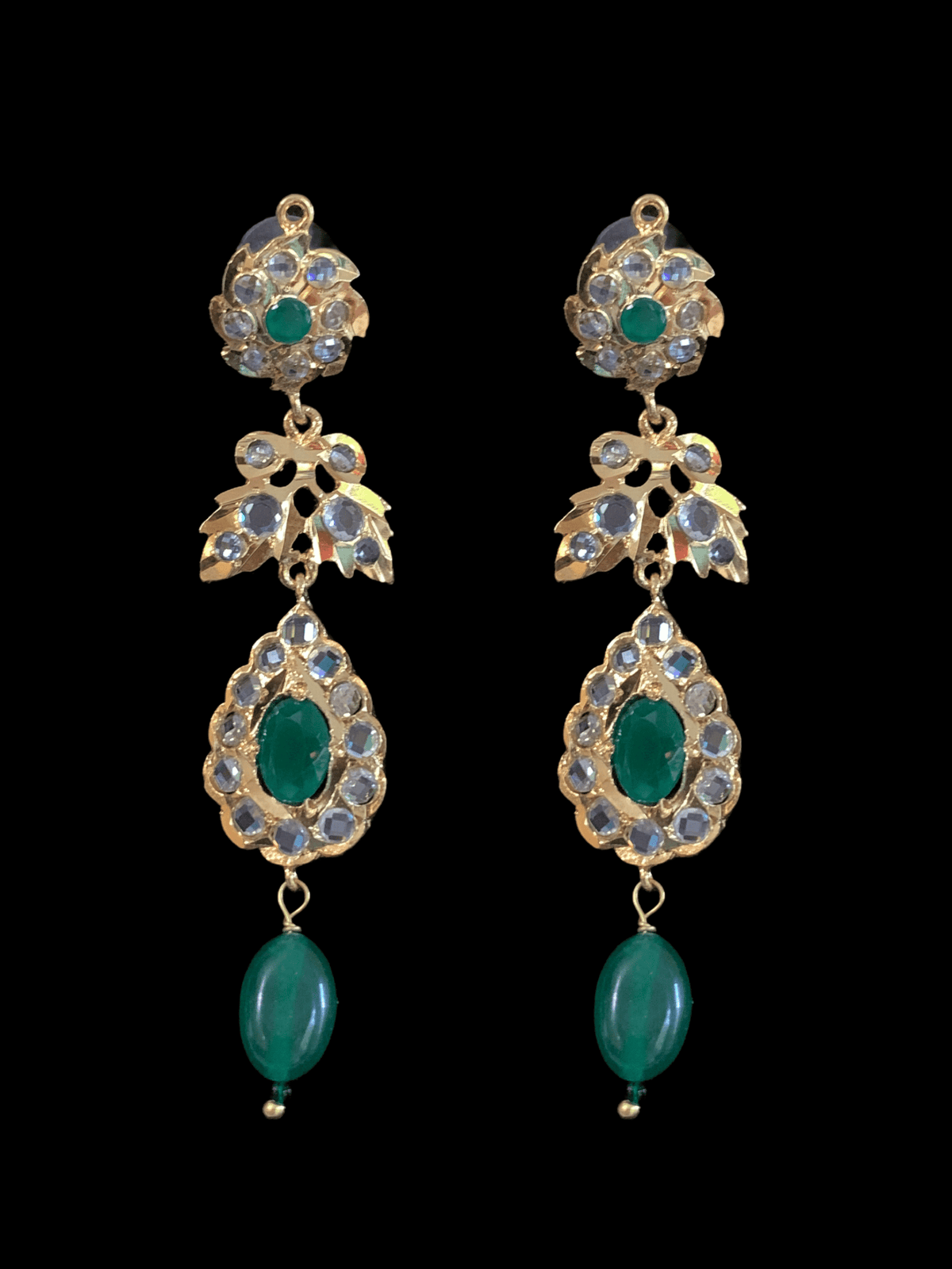 PS439 Hyderabadi jugni in shell pearls ( READY TO SHIP )