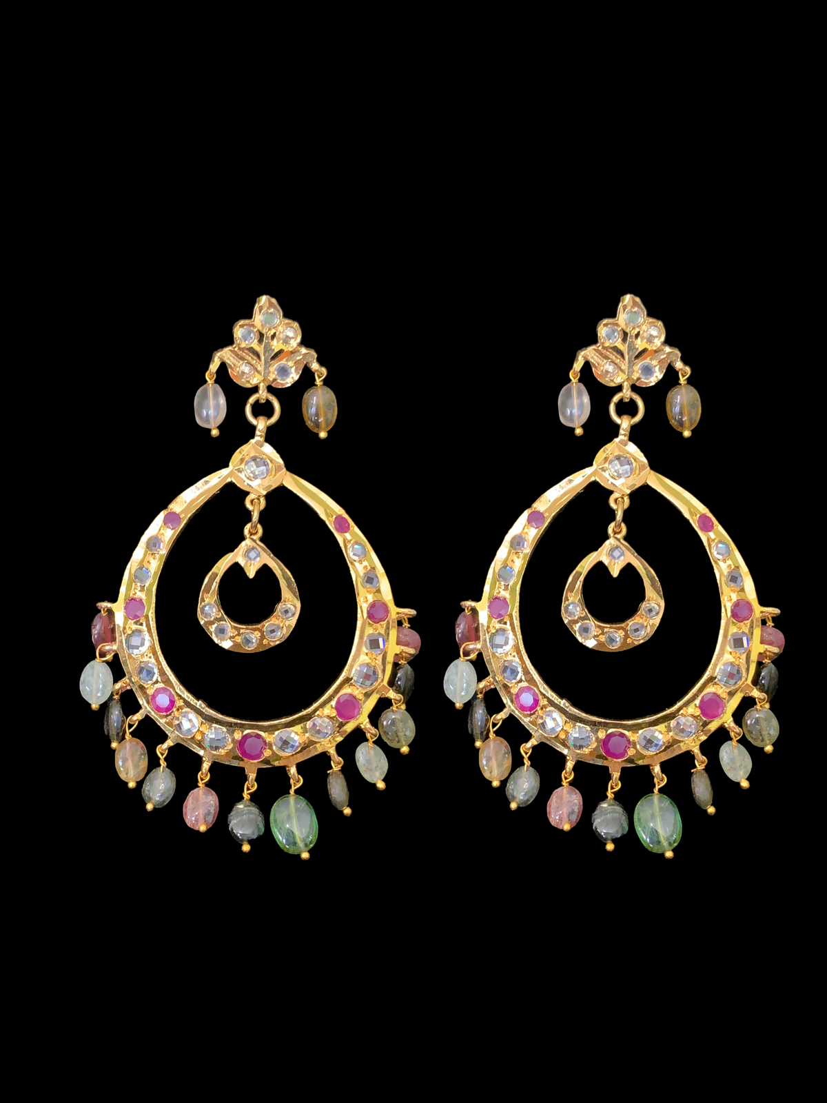 PS302 Tirmani in tourmaline  beads( READY TO SHIP  )