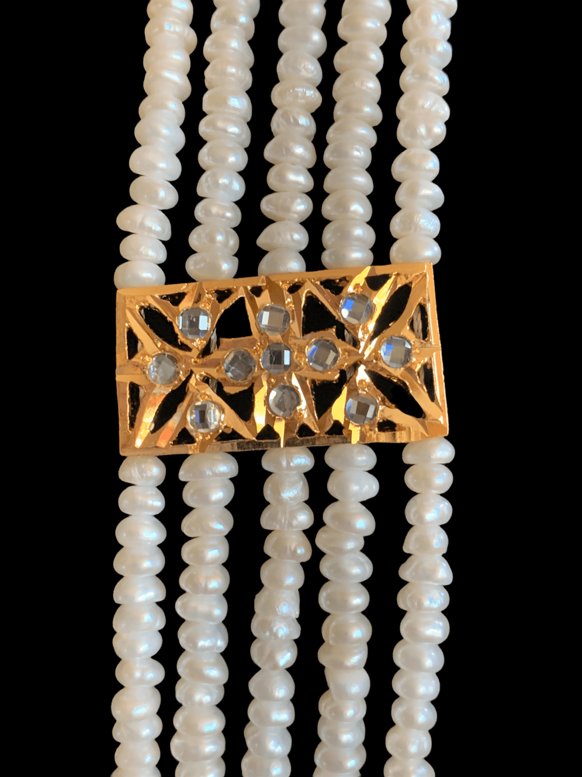 LN58 Naira fresh water pearl rani haar ( READY TO SHIP  )