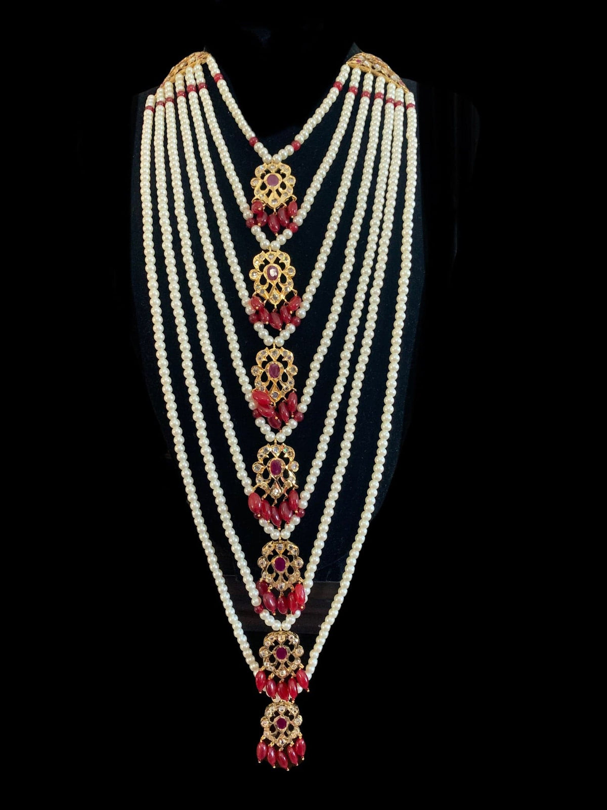 SAT27 Soha satlada in ruby  ( READY TO SHIP )