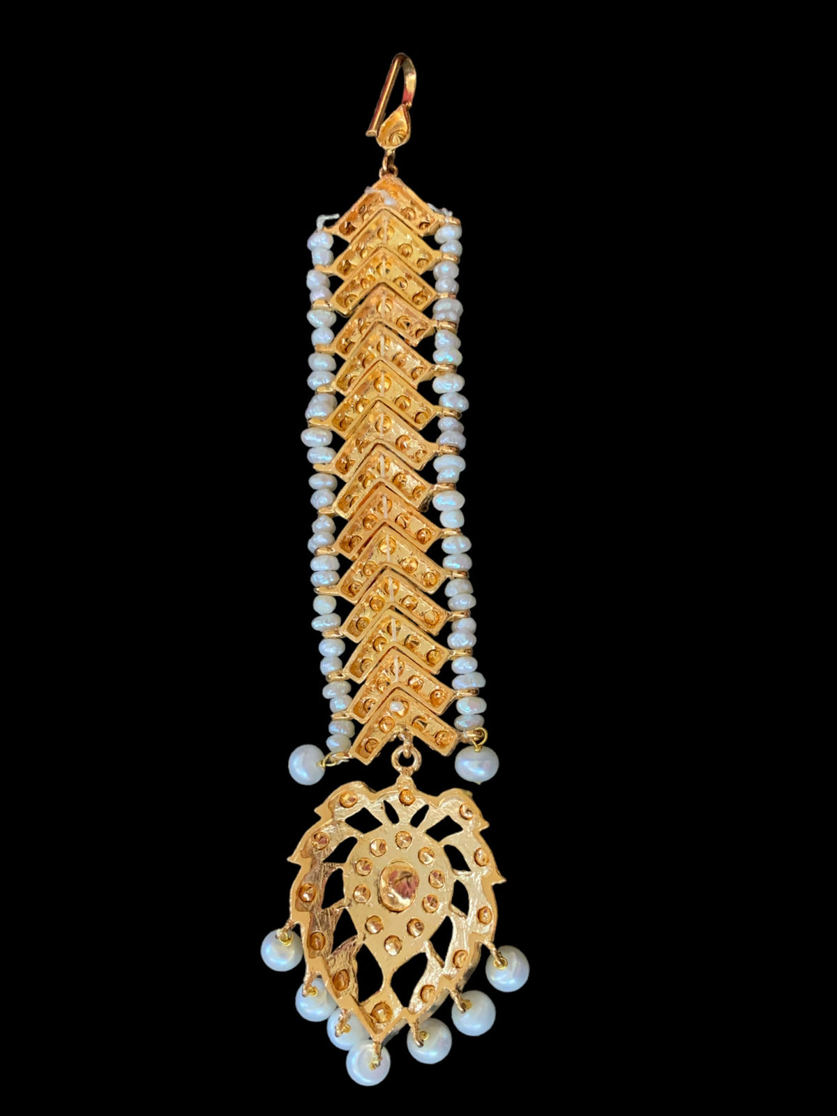 Mahira v tika in gold plated silver ( SHIPS IN 5 WEEKS )