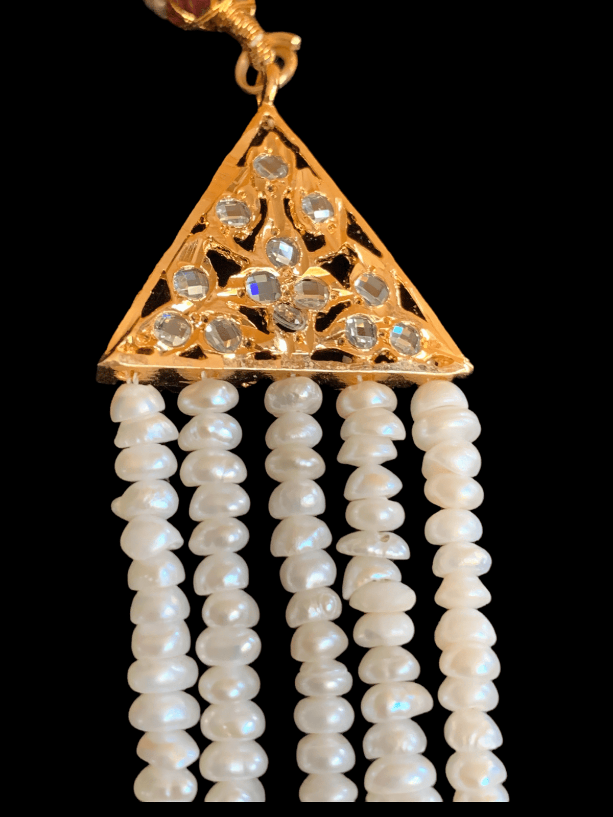LN58 Naira fresh water pearl rani haar ( READY TO SHIP  )