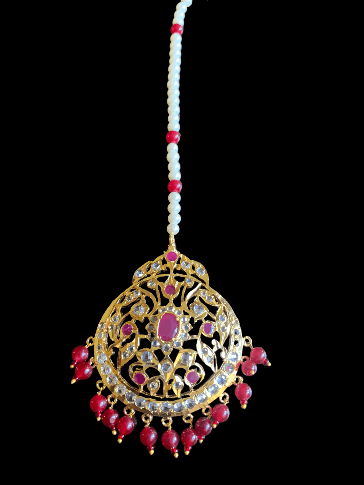 DJTK28 Shamila tika in ruby ( READY TO SHIP )