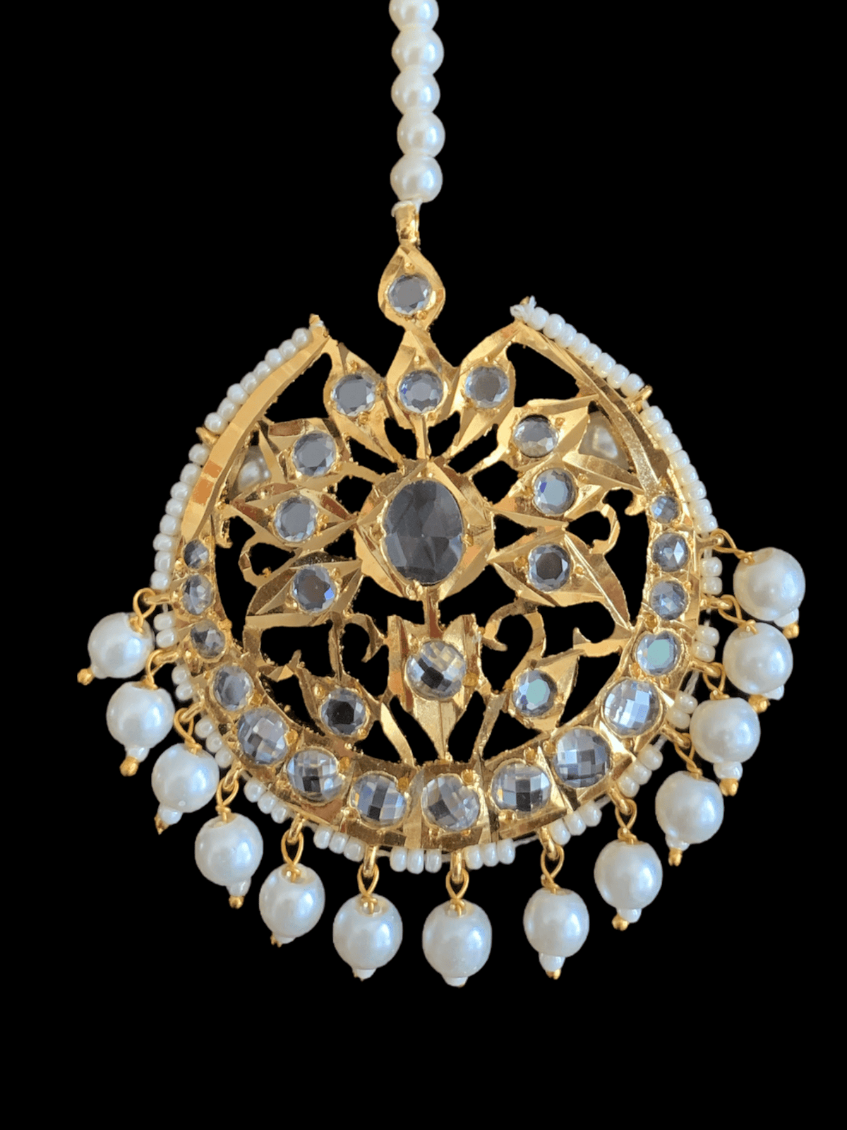 DJTK32 Koyal shell pearl  tika ( READY TO SHIP )