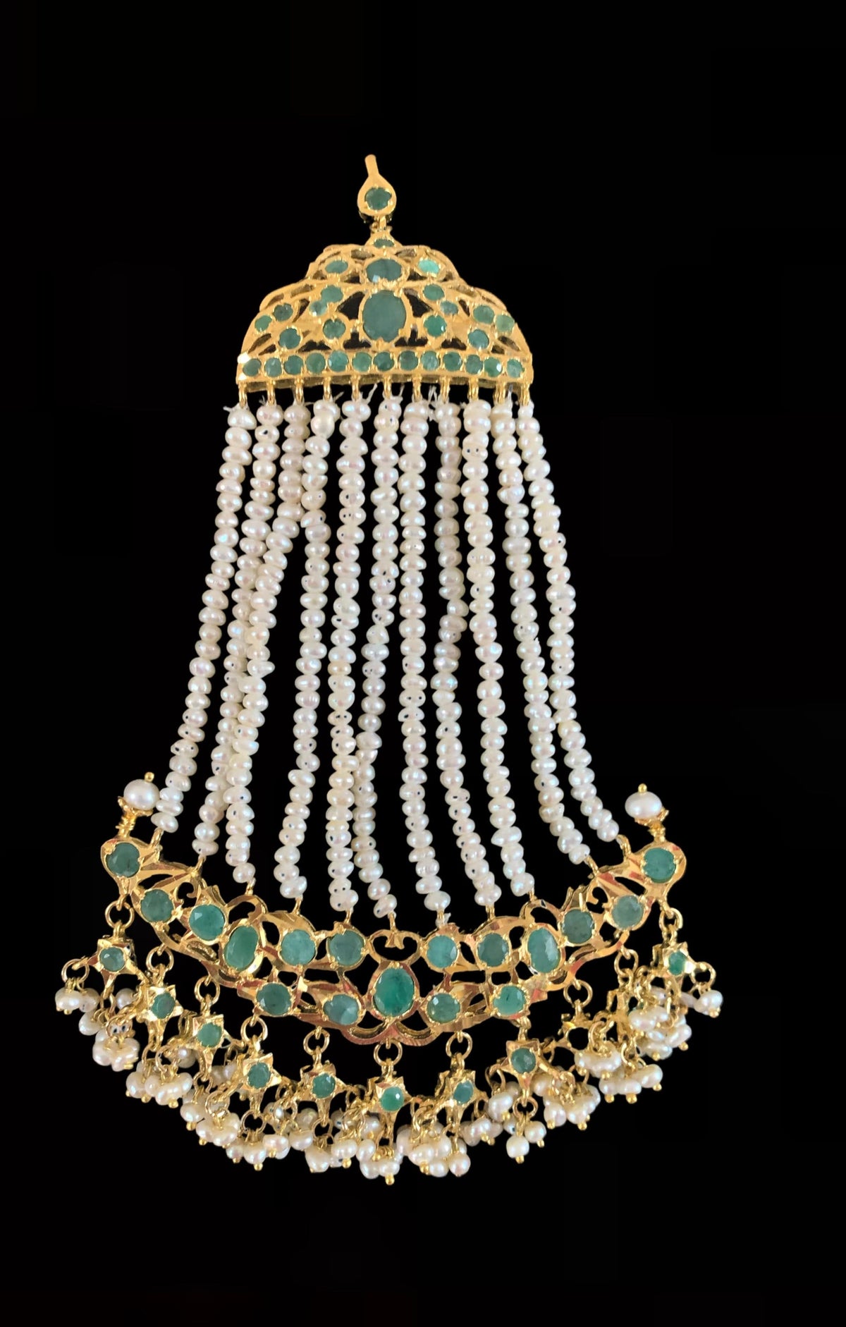 Bridal set in  gold plated silver (SHIPS IN 5 WEEKS )