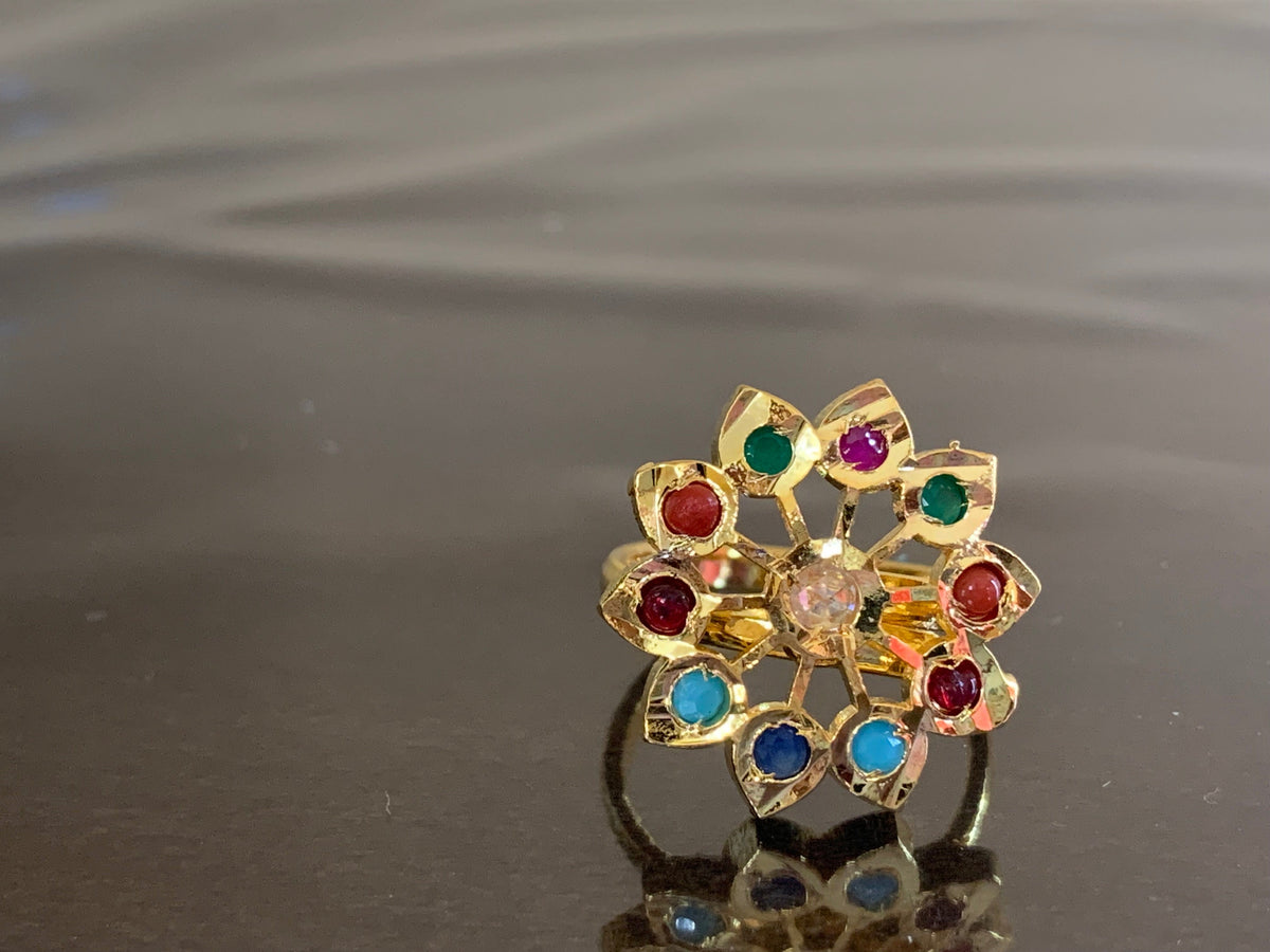 DJR47 Cz polki  ring ( READY TO SHIP)