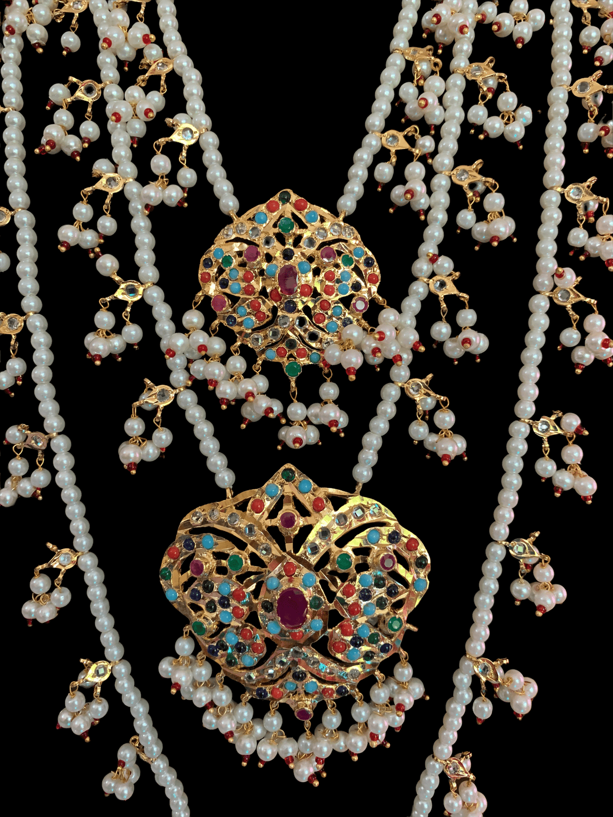 SAT41 Panchi three layered necklace ( READY TO SHIP )