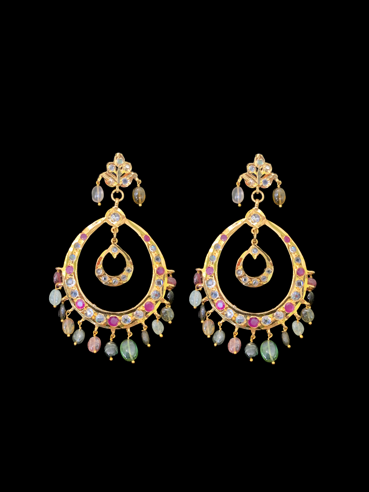 PS302 Tirmani in tourmaline  beads( READY TO SHIP  )