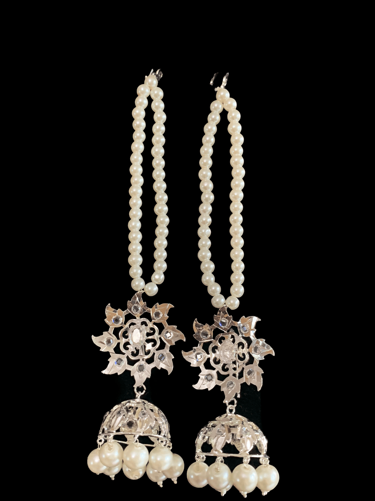 SAT58 Fiona satlada in silver plating ( READY TO SHIP )