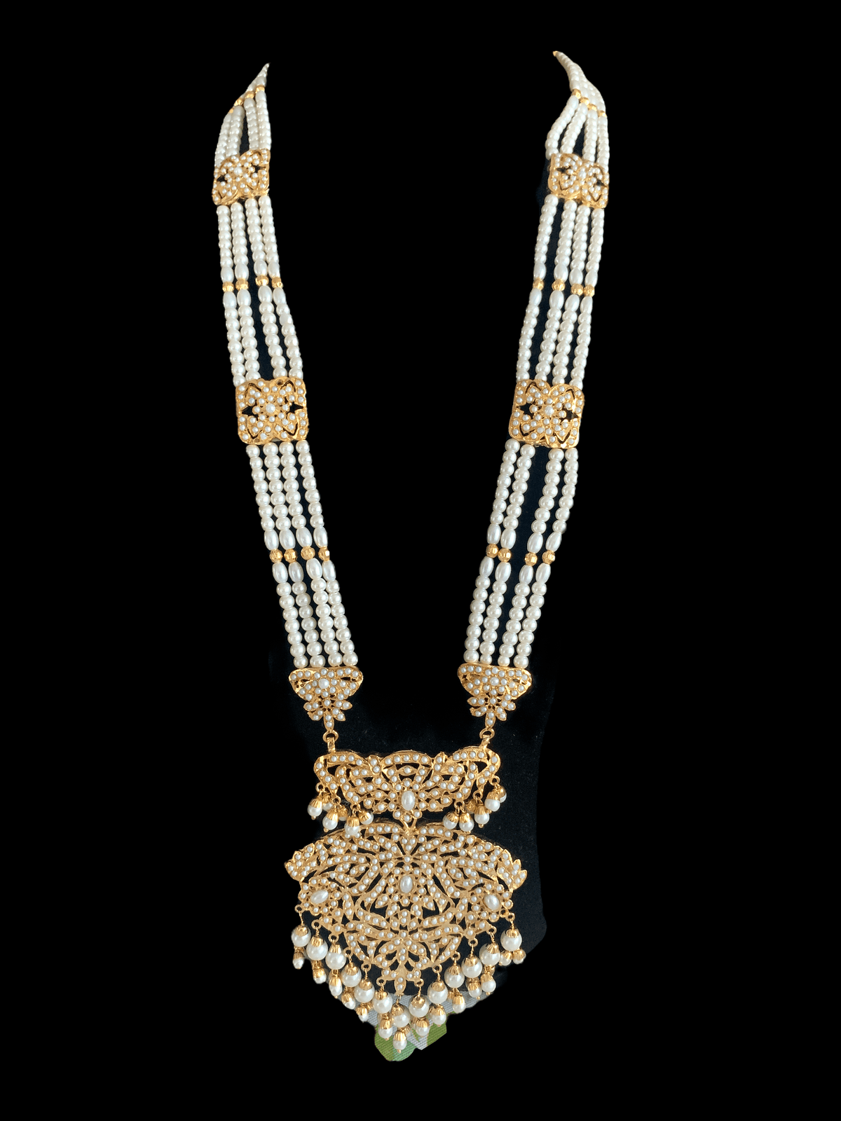 BR9 Filza  bridal set - shell pearls  ( SHIPS IN 4 WEEKS )