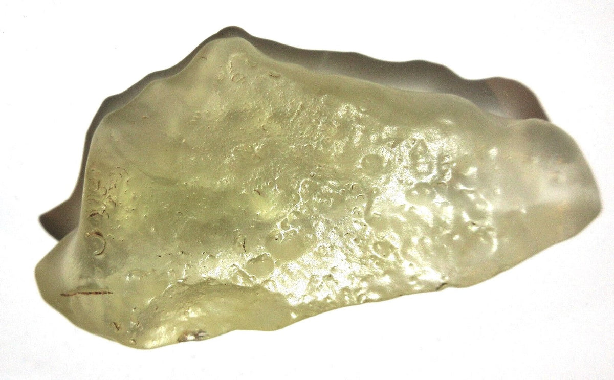 Libyan Glass Yellow Meteorite Impact Fragment Desert Rock Shard