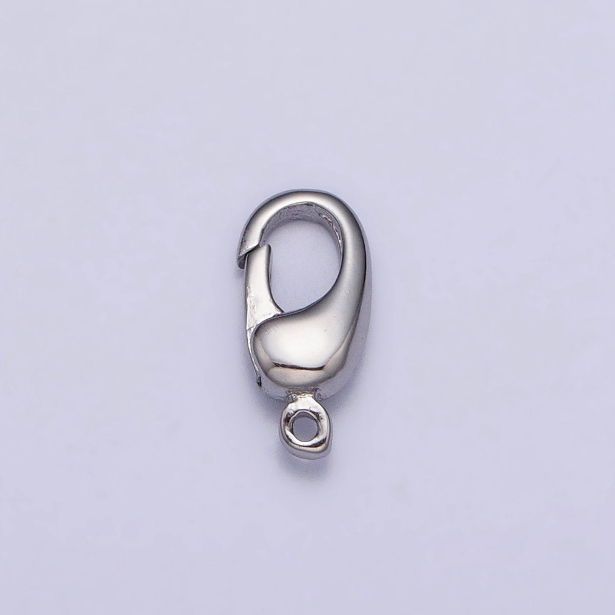 Mini Gold Push Clasp Wholesale Lobster Clasp Silver Lobster Claw for Jewelry Necklace Bracelet Anklet Making, Size 10.5 x 4.9mm Z-151 Z-152