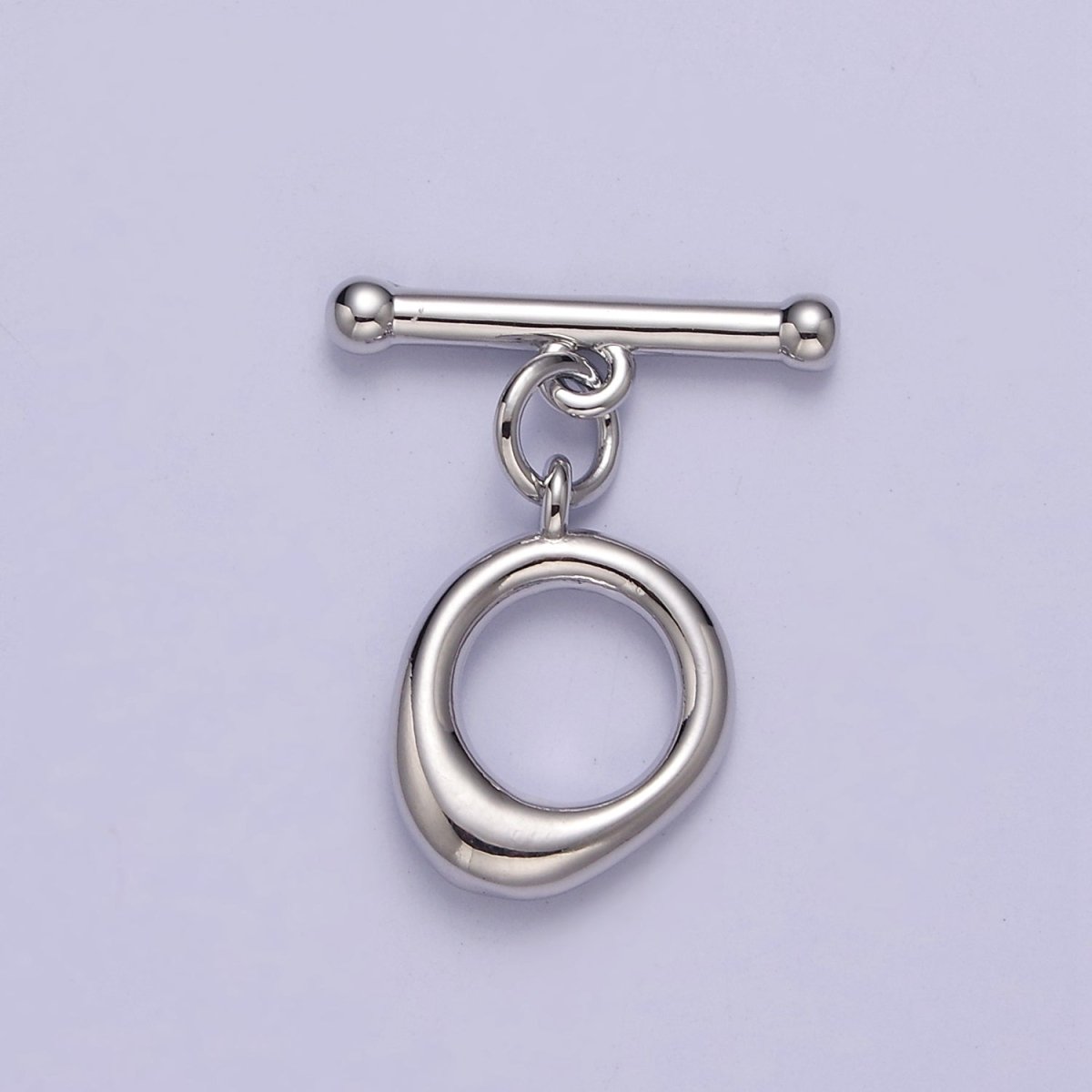 Mini Gold Round Toggle Clasp, Bracelet Necklace Jewelry Clasps, 24K Gold Filled OT Clasp L-705 L-706 L-707