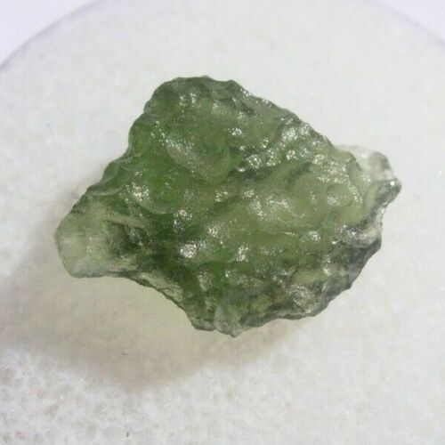 Moldavite Tektite Fragment Meteorite Green Impact Glass Meteor Rock 2g