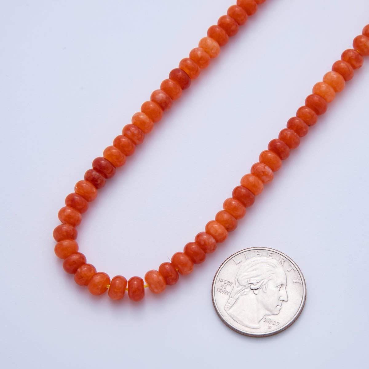 Natural Gemstone 4mm x 6mm Faceted Rondelle Loose Beads Strand Finding | WA-A3476 WA-A3480 WA-A3527 WA-A3529 WA-A3533
