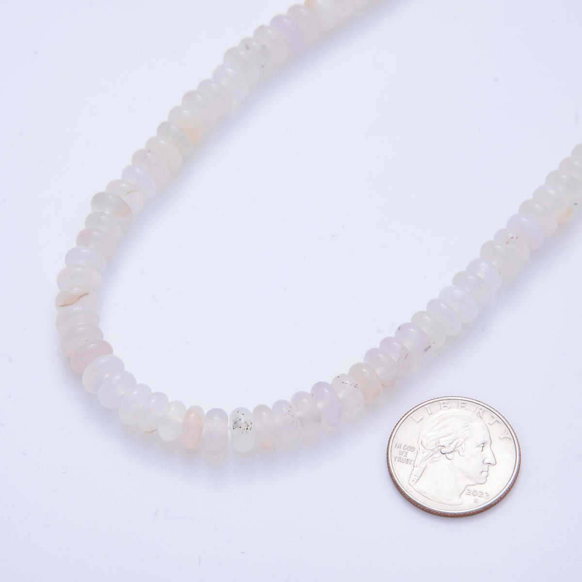 8mm x 5mm Citrine, Azurite, Agate, Morganite, Amazonite, Carnelian, Amethyst, Chrysocolla, White Quartz, Emerald Rondelle Natural Gemstone Bead 15 Inch Strand Finding | WA-A3539 - WA-A3548