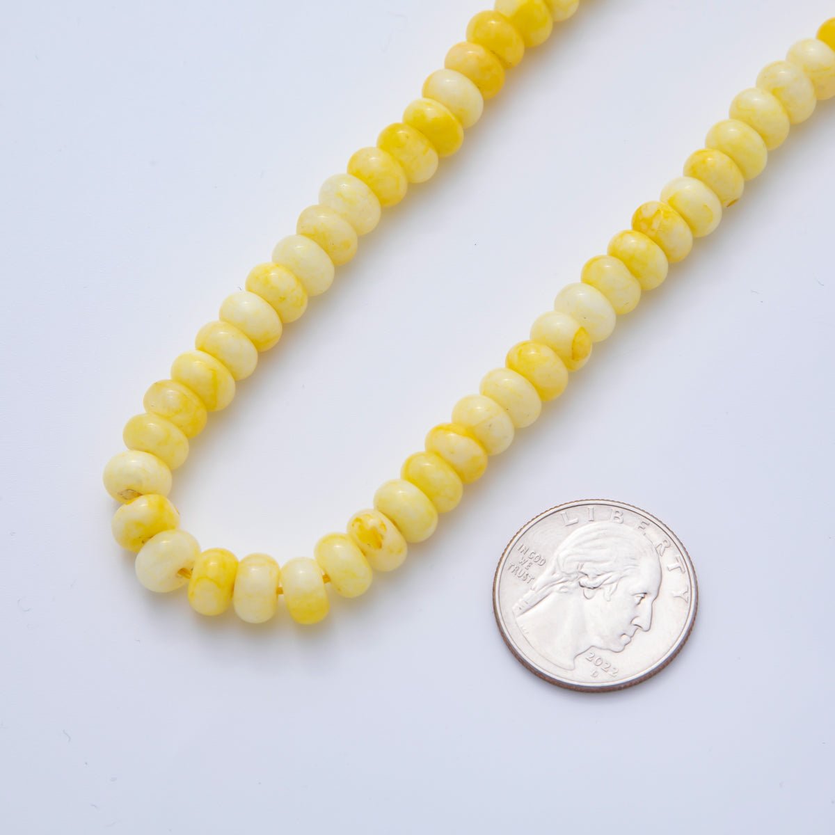 8mm x 5mm Citrine, Azurite, Agate, Morganite, Amazonite, Carnelian, Amethyst, Chrysocolla, White Quartz, Emerald Rondelle Natural Gemstone Bead 15 Inch Strand Finding | WA-A3539 - WA-A3548